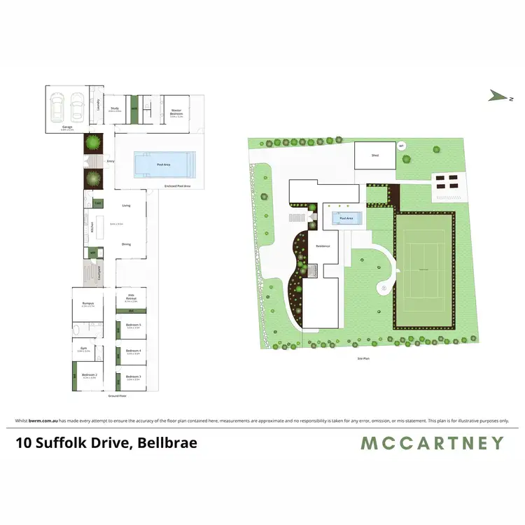 Floorplan of Homely house listing, 10 Suffolk Drive, Bellbrae VIC 3228