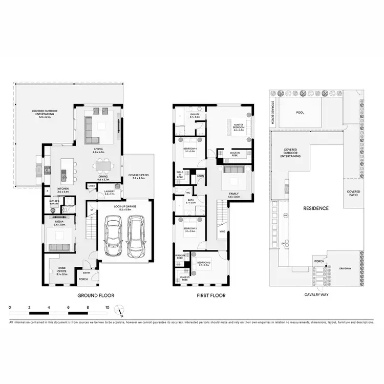 Floorplan of Homely house listing, 34 Cavalry Way, Sippy Downs QLD 4556