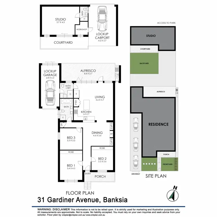 Floorplan of Homely house listing, 31 Gardiner Avenue, Banksia NSW 2216