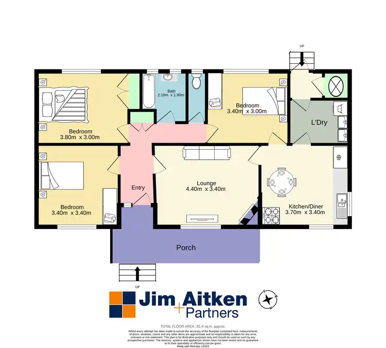 Floorplan of Homely house listing, 21 Liddle Street, North St Marys NSW 2760