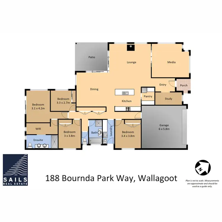 Floorplan of Homely house listing, 188 Bournda Park Way, Wallagoot NSW 2550