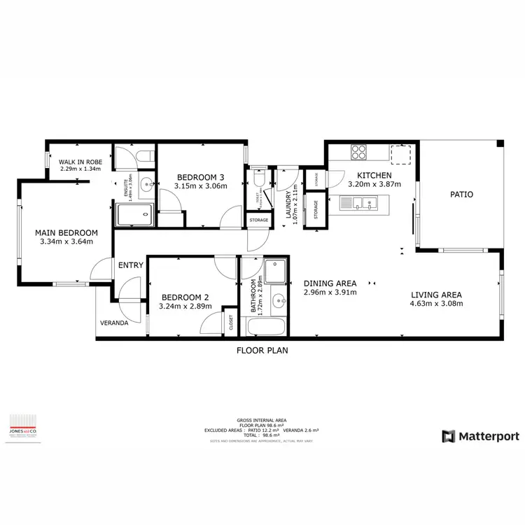 Floorplan of Homely house listing, 71 Waldeck Road, Caversham WA 6055