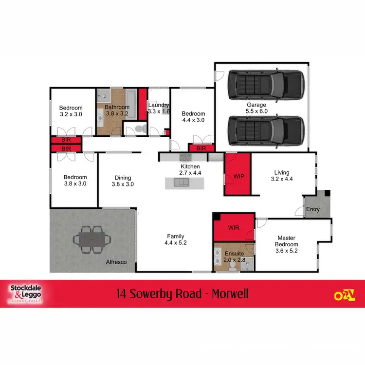 Floorplan of Homely house listing, 14 Sowerby Road, Morwell VIC 3840