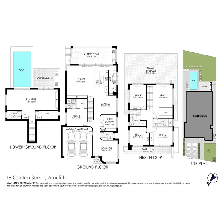 Floorplan of Homely house listing, 16 Carlton Street, Arncliffe NSW 2205