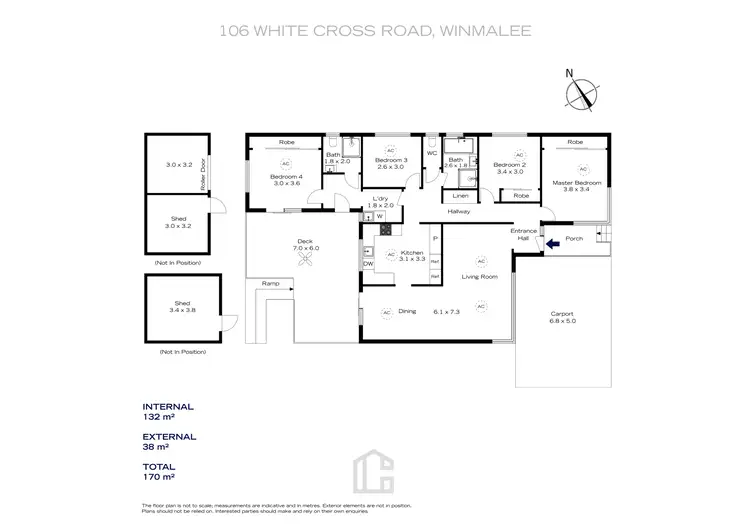 Floorplan of Homely house listing, 106 White Cross Road, Winmalee NSW 2777