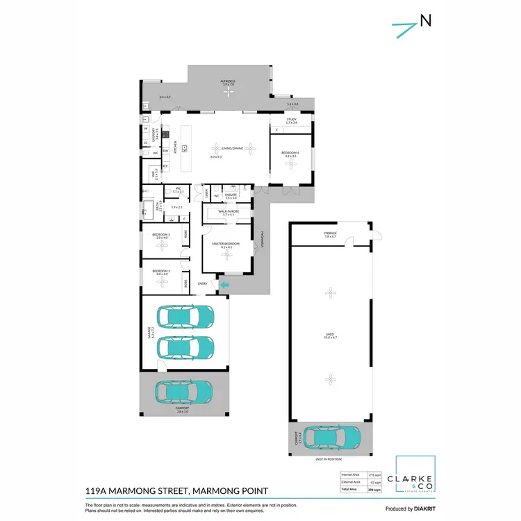 Floorplan of Homely house listing, 119A Marmong Street, Marmong Point NSW 2284