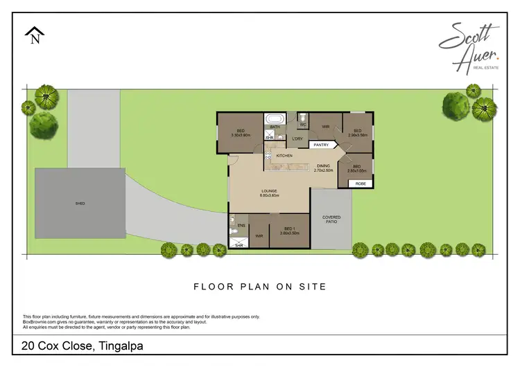 Floorplan of Homely house listing, 20 Cox Close, Tingalpa QLD 4173