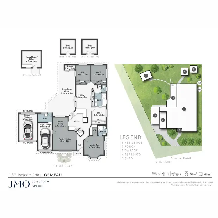 Floorplan of Homely house listing, 187 Pascoe Road, Ormeau QLD 4208