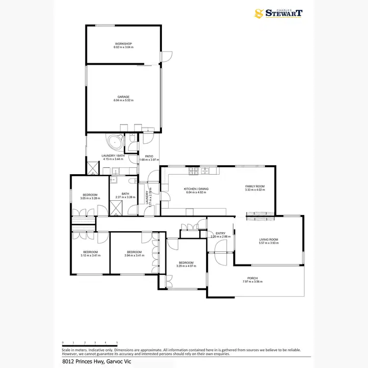 Floorplan of Homely rural property listing, 8012 Princes Highway, Garvoc VIC 3265