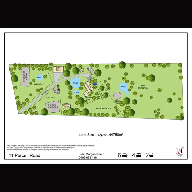 Floorplan of Homely house listing, 41 Purcell Road, Guanaba QLD 4210