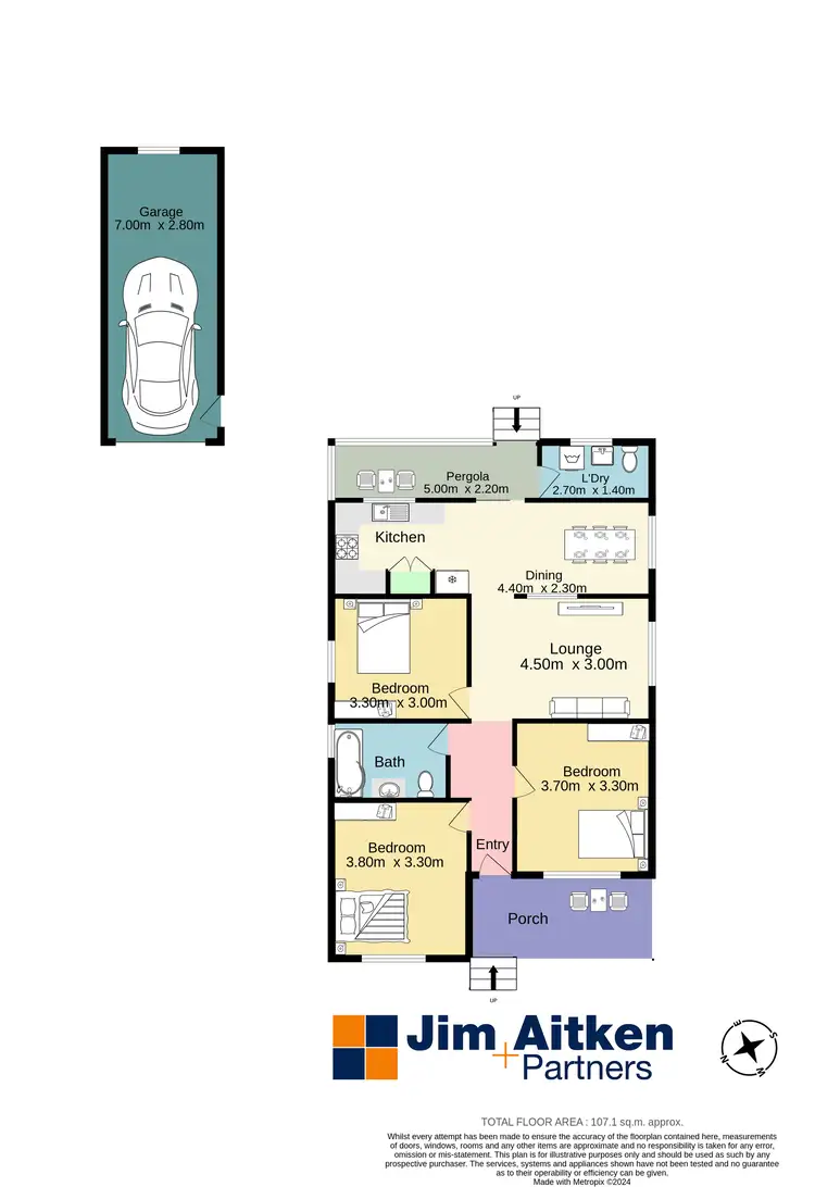 Floorplan of Homely house listing, 40 Pembroke Street, Cambridge Park NSW 2747