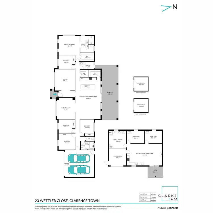 Floorplan of Homely house listing, 23 Wetzler Close, Clarence Town NSW 2321