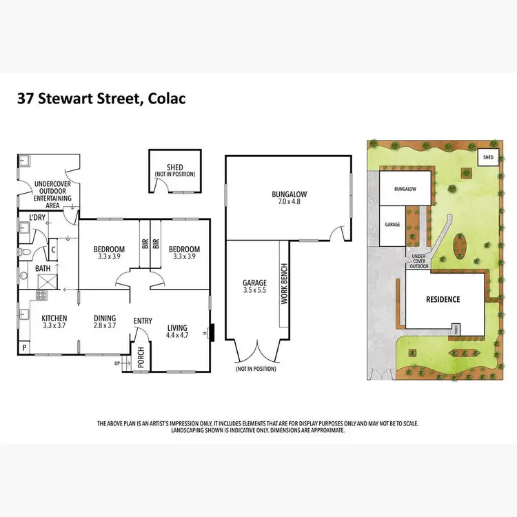 Floorplan of Homely house listing, 37 Stewart Street, Colac VIC 3250