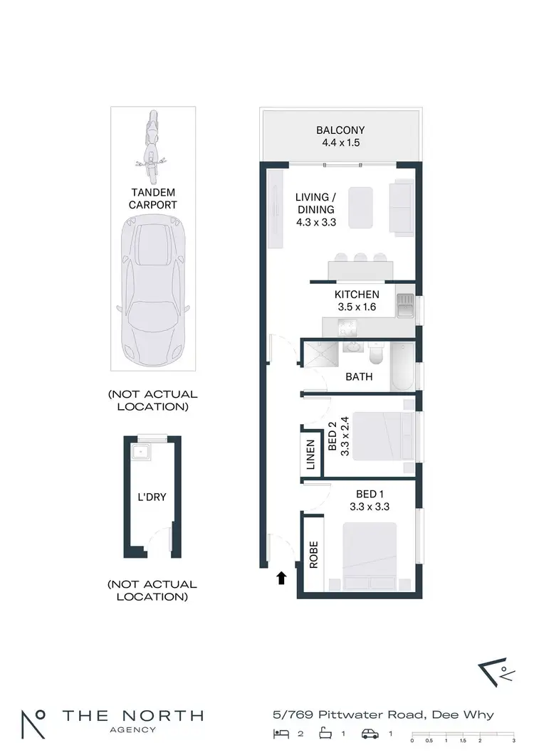 Floorplan of Homely apartment listing, 5/769 Pittwater Road, Dee Why NSW 2099