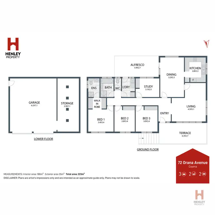 Floorplan of Homely house listing, 72 Orana Avenue, Cooma NSW 2630