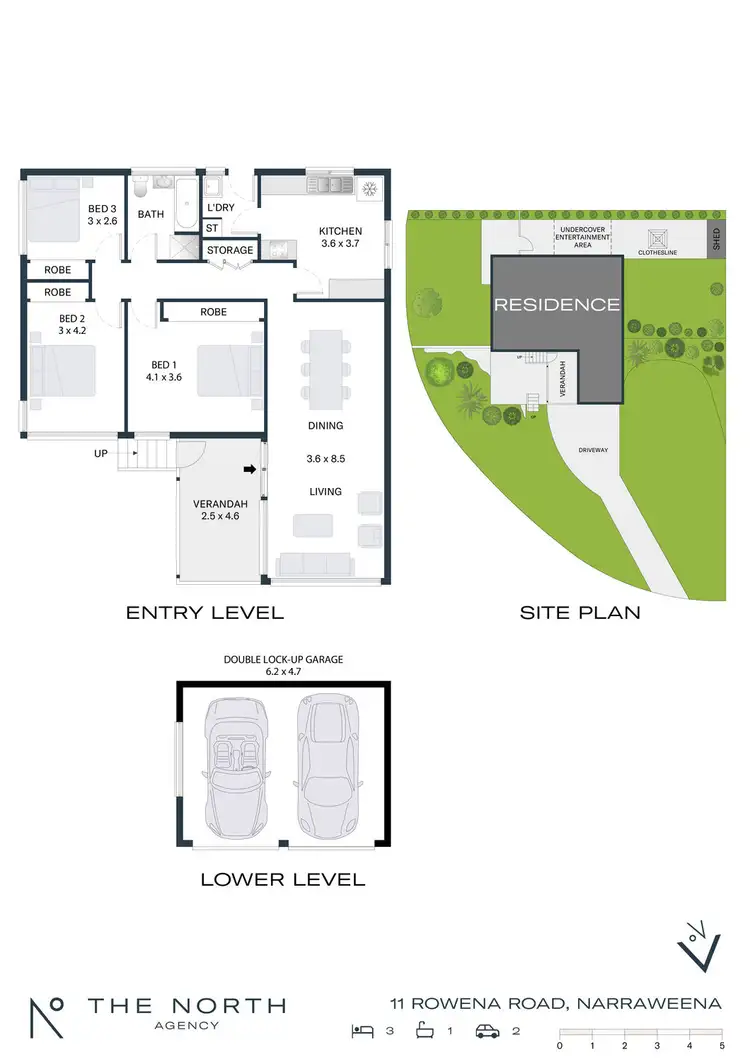Floorplan of Homely house listing, 11 Rowena Road, Narraweena NSW 2099