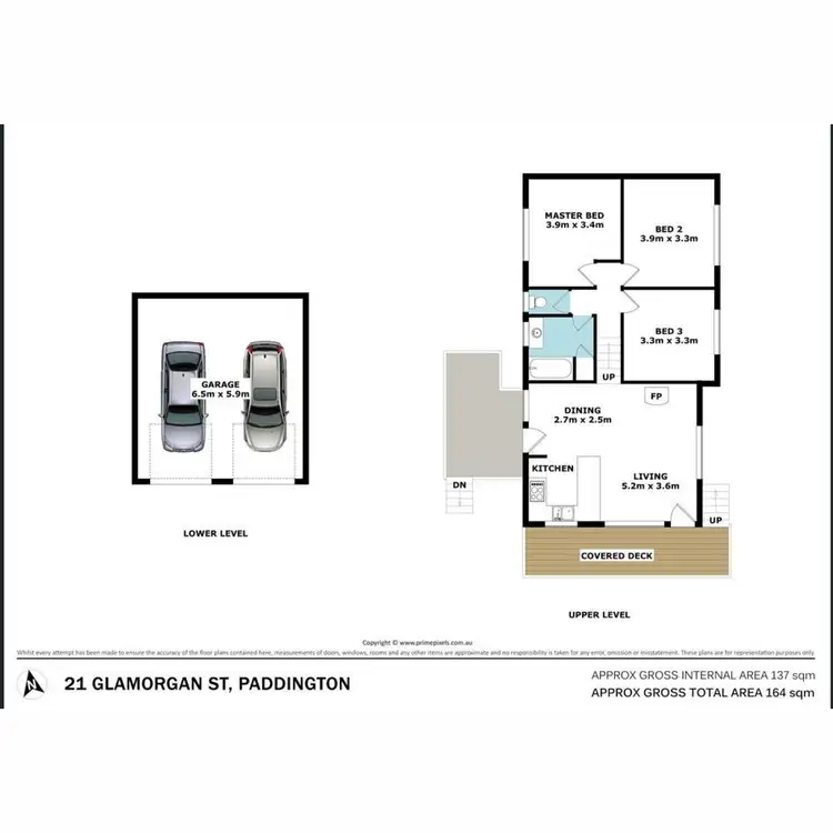 Floorplan of Homely house listing, 21 Glamorgan Street, Paddington QLD 4064