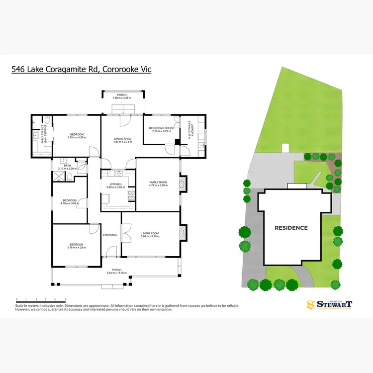 Floorplan of Homely house listing, 546 Corangamite Lake Road, Cororooke VIC 3254