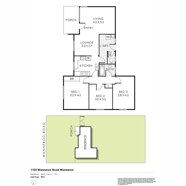 Floorplan of Homely house listing, 1103 Wanneroo Road, Wanneroo WA 6065