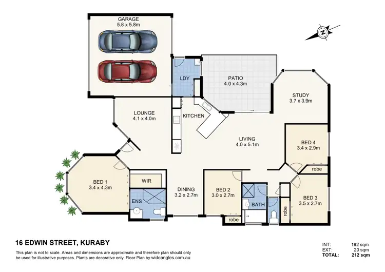 Floorplan of Homely house listing, 16 Edwin Street, Kuraby QLD 4112