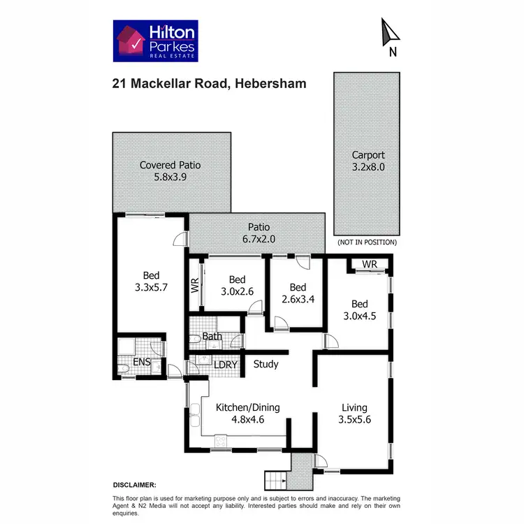 Floorplan of Homely house listing, 21 Mackellar Road, Hebersham NSW 2770