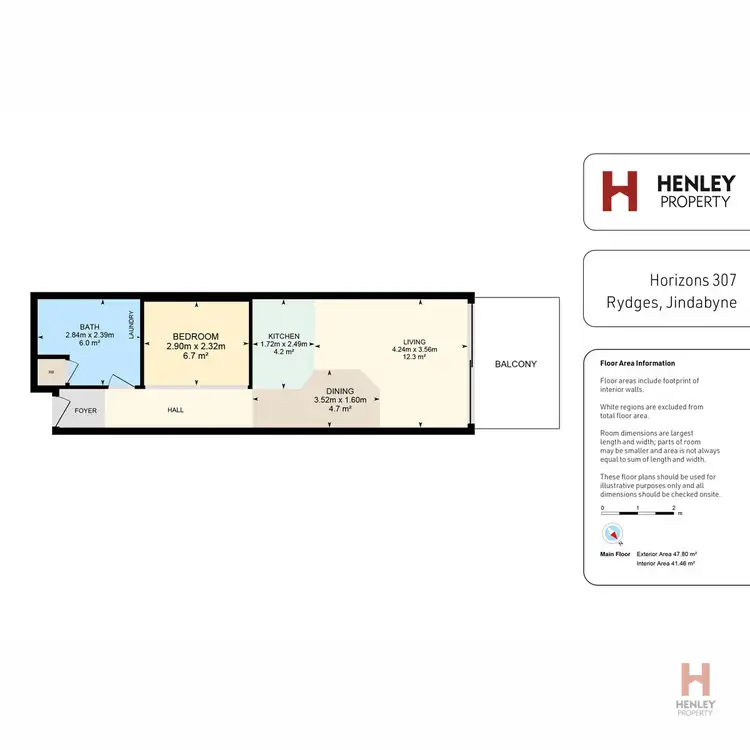 Floorplan of Homely apartment listing, 307/10 Kosciuszko Road, Jindabyne NSW 2627