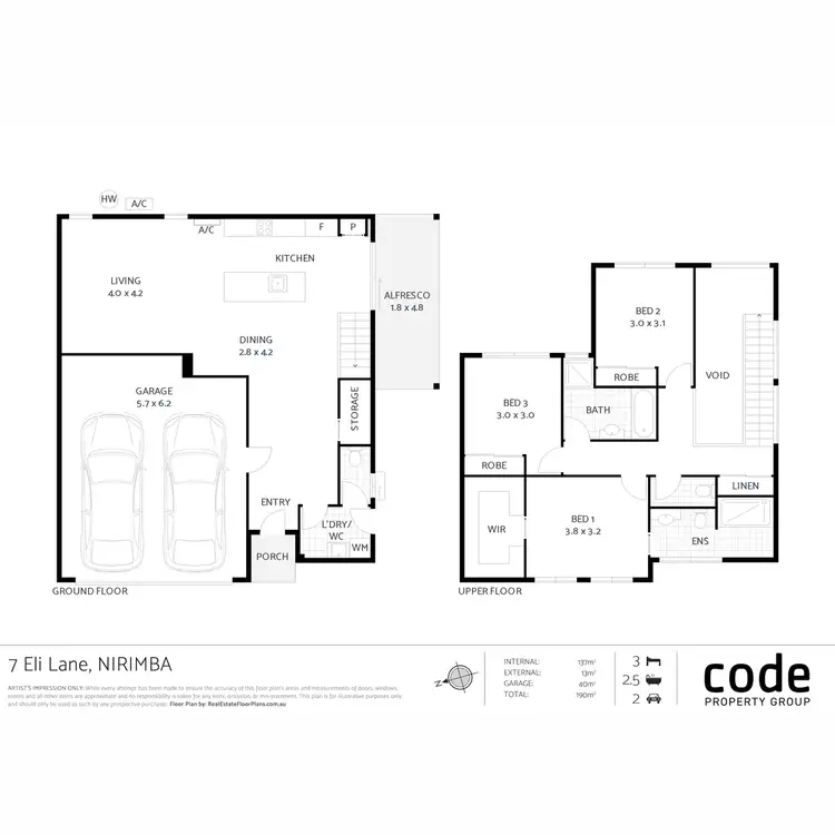 Floorplan of Homely house listing, 7 Eli Lane, Nirimba QLD 4551