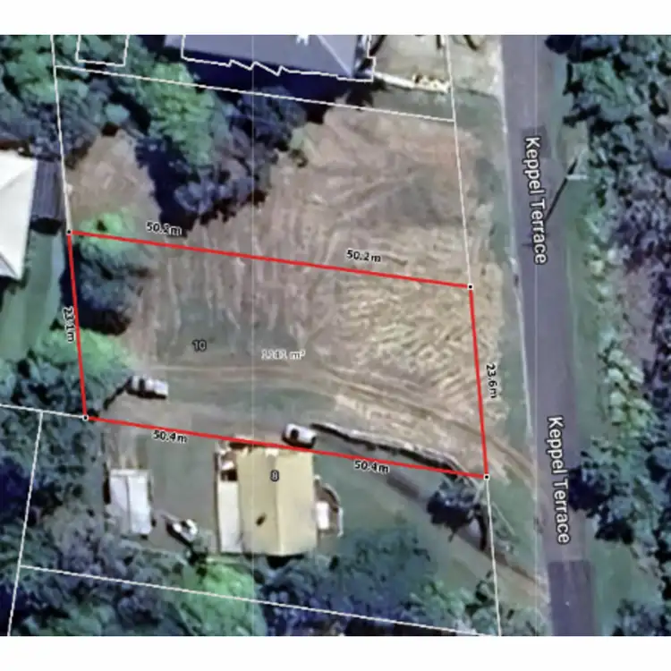 Floorplan of Homely land listing, 10 Keppel Terrace, Yeppoon QLD 4703