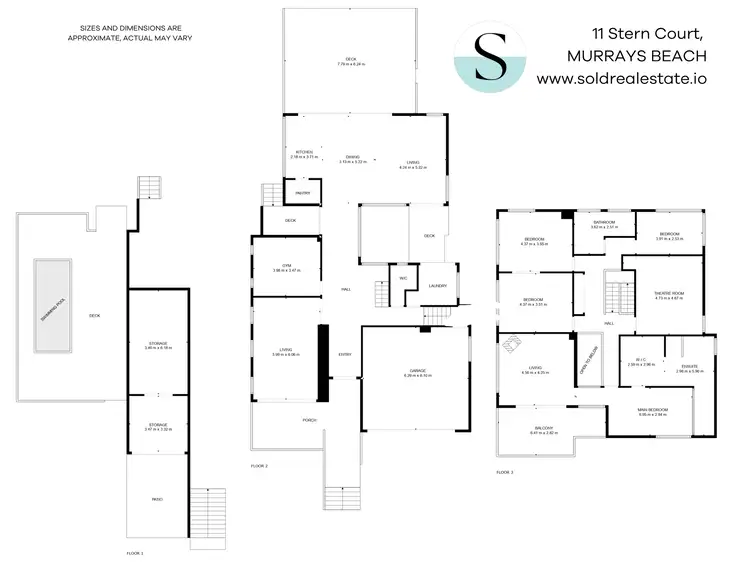 Floorplan of Homely house listing, 11 Stern Court, Murrays Beach NSW 2281