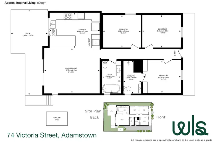 Floorplan of Homely house listing, 74 Victoria Street, Adamstown NSW 2289