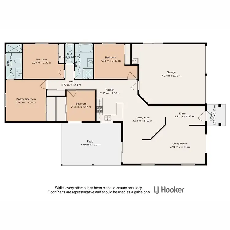 Floorplan of Homely house listing, 17 Lyrebird Close, Taigum QLD 4018