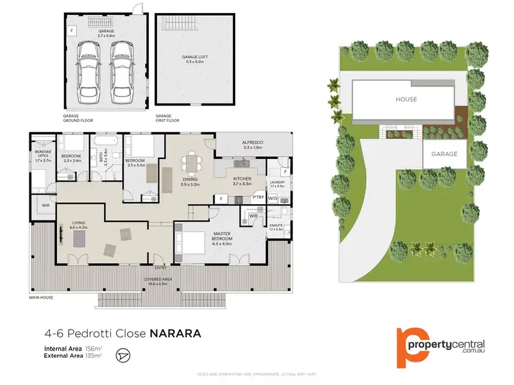 Floorplan of Homely house listing, 4-6 Pedrotti Close, Narara NSW 2250