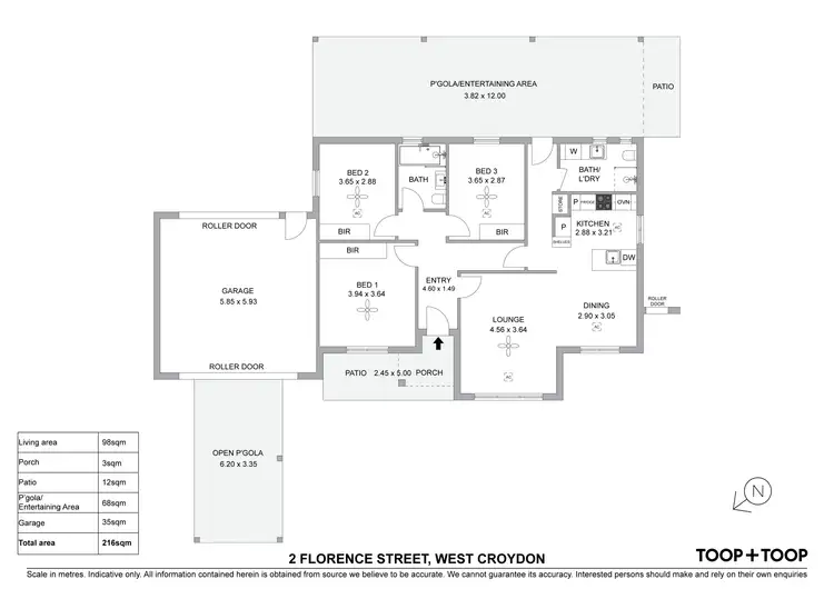 Floorplan of Homely house listing, 2 Florence Street, West Croydon SA 5008