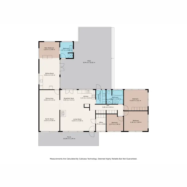 Floorplan of Homely house listing, 168 George Street, Gunnedah NSW 2380