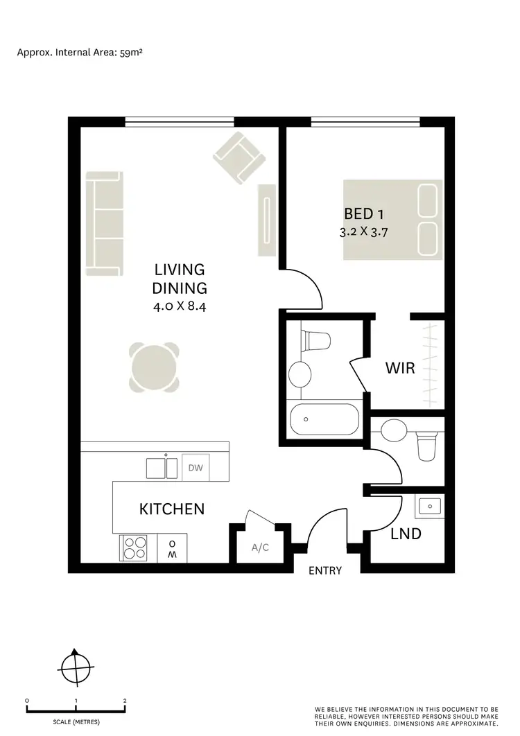Floorplan of Homely apartment listing, 512/133 Goulburn Street, Surry Hills NSW 2010