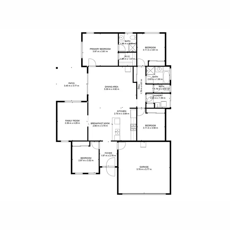 Floorplan of Homely house listing, 75 Foster Drive, Bundaberg North QLD 4670