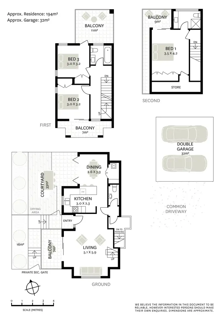 Floorplan of Homely townhouse listing, 2/30 Croydon Street, Petersham NSW 2049