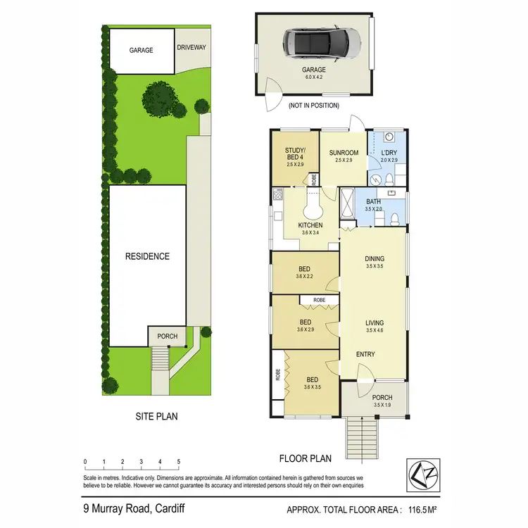 Floorplan of Homely house listing, 9 Murray Road, Cardiff NSW 2285