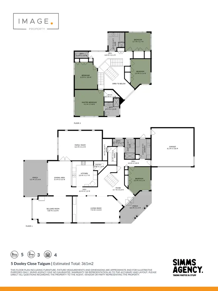 Floorplan of Homely house listing, 5 Dooley Close, Taigum QLD 4018