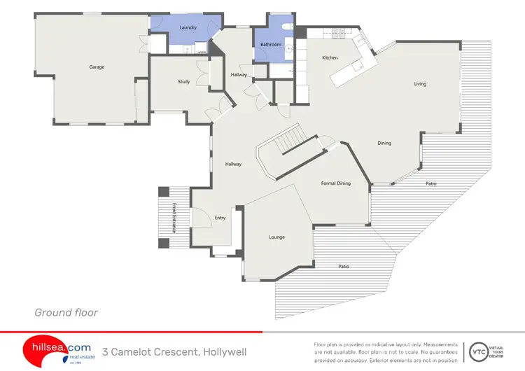 Floorplan of Homely house listing, 3 Camelot Crescent, Hollywell QLD 4216