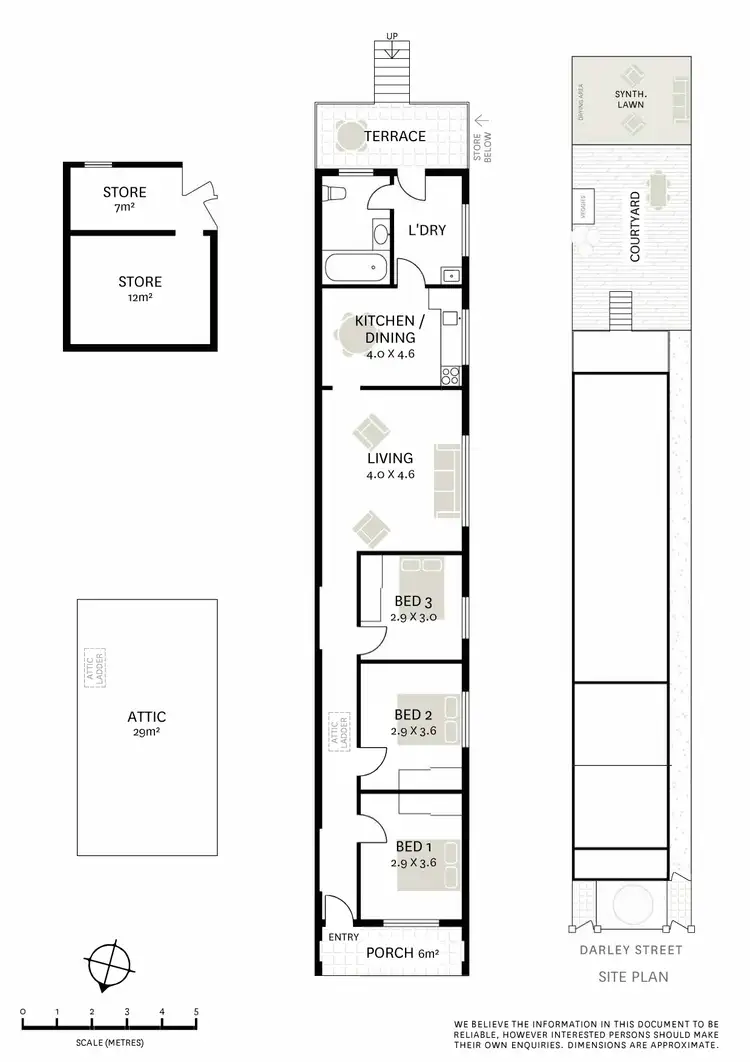Floorplan of Homely terrace listing, 154 Darley Street, Newtown NSW 2042