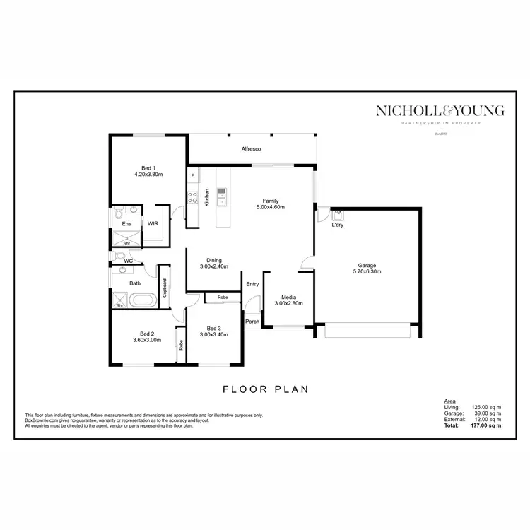 Floorplan of Homely house listing, 2/15 Citron Place, Palmwoods QLD 4555