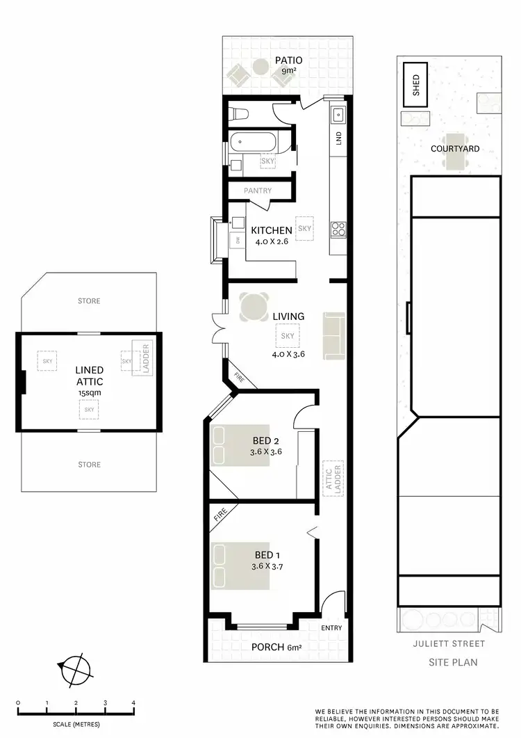 Floorplan of Homely house listing, 18 Juliett Street, Enmore NSW 2042