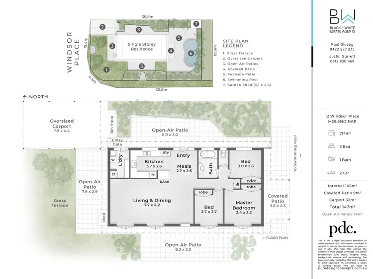 Floorplan of Homely house listing, 12 Windsor Place, Molendinar QLD 4214