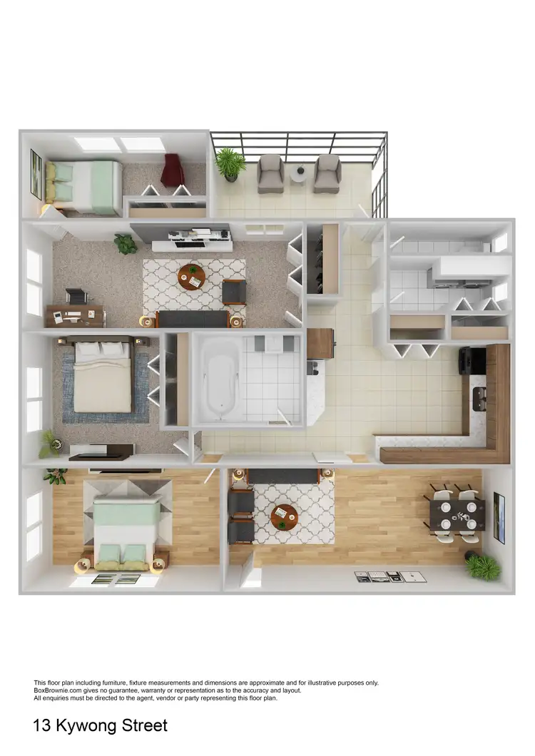 Floorplan of Homely house listing, 13 Kywong Street, Griffith NSW 2680