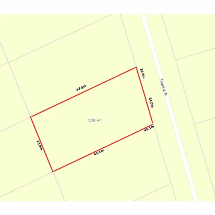 Floorplan of Homely house listing, 6 Tropical Place, Hidden Valley QLD 4703