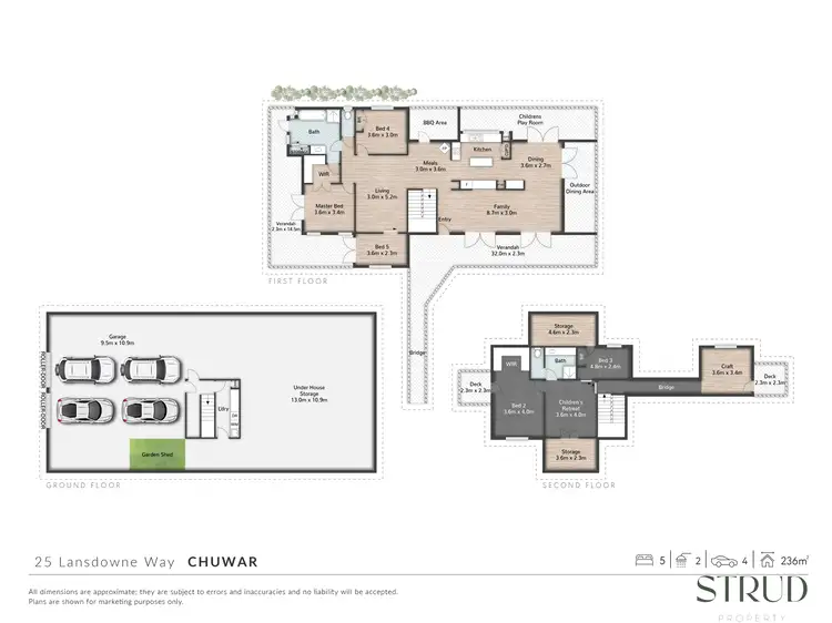 Floorplan of Homely house listing, 25 Lansdowne Way, Chuwar QLD 4306