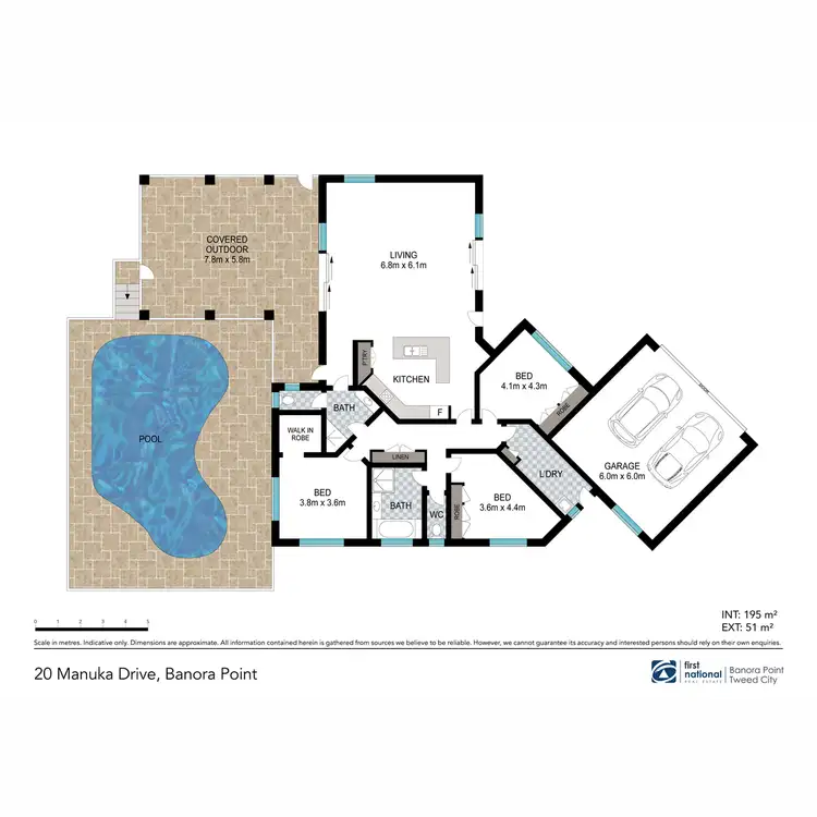 Floorplan of Homely house listing, 20 Manuka Road, Banora Point NSW 2486
