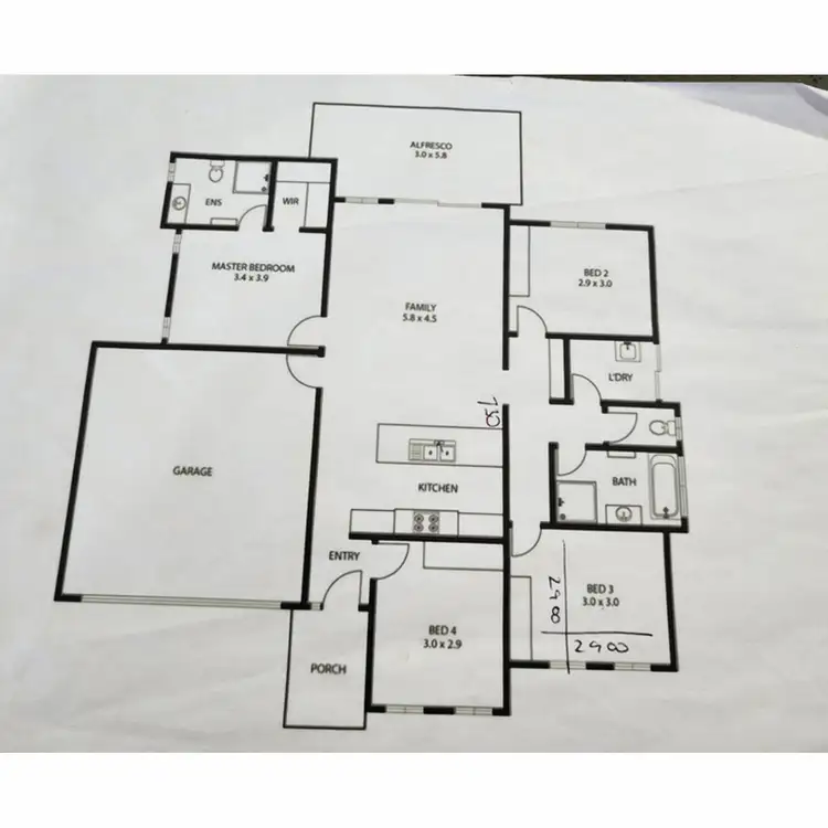 Floorplan of Homely house listing, 32 Parkview Drive, Glenvale QLD 4350