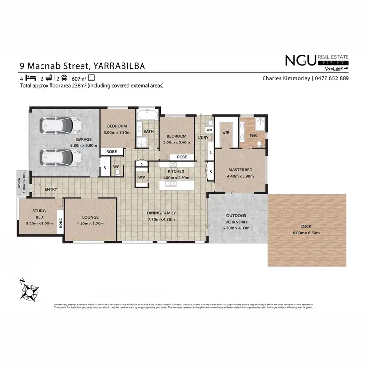 Floorplan of Homely house listing, 9 Macnab Street, Yarrabilba QLD 4207